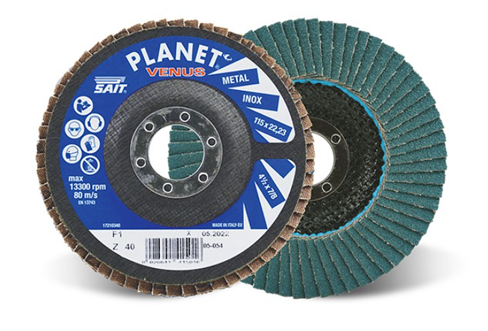 Disque de tronçonnage à moyeu déporté Ø 125 x 3,0 x 22,23  A 30 Q - PLANET DT A 30Q