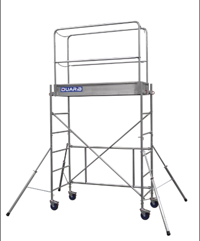 DUARIB ROLLY - Echafaudage Roulant En Acier - LONG. 1M50